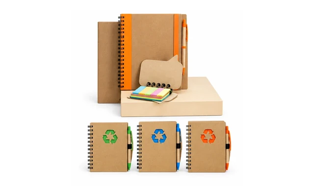 Cuadernos reciclados